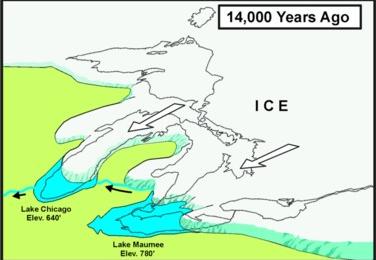 Great Lakes Ice Map 14
